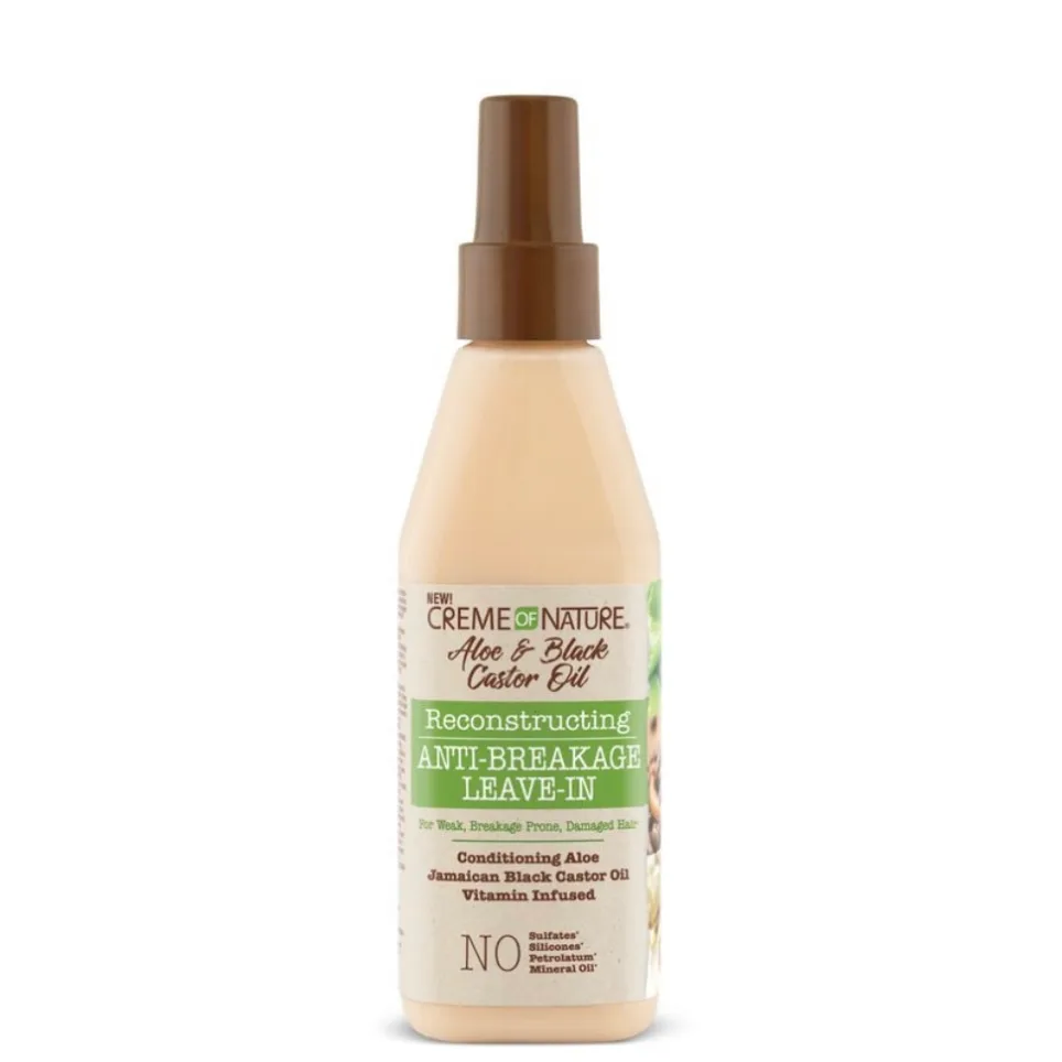 Creme of Nature Aloe & Black Castor Oil Reconstructing Anti-Breakage Leave-In- 12oz