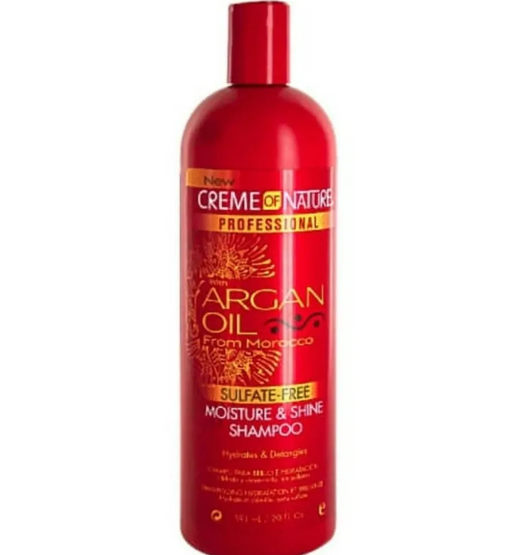 Creme of nature argan oil moisture & shine shampoo -20oz