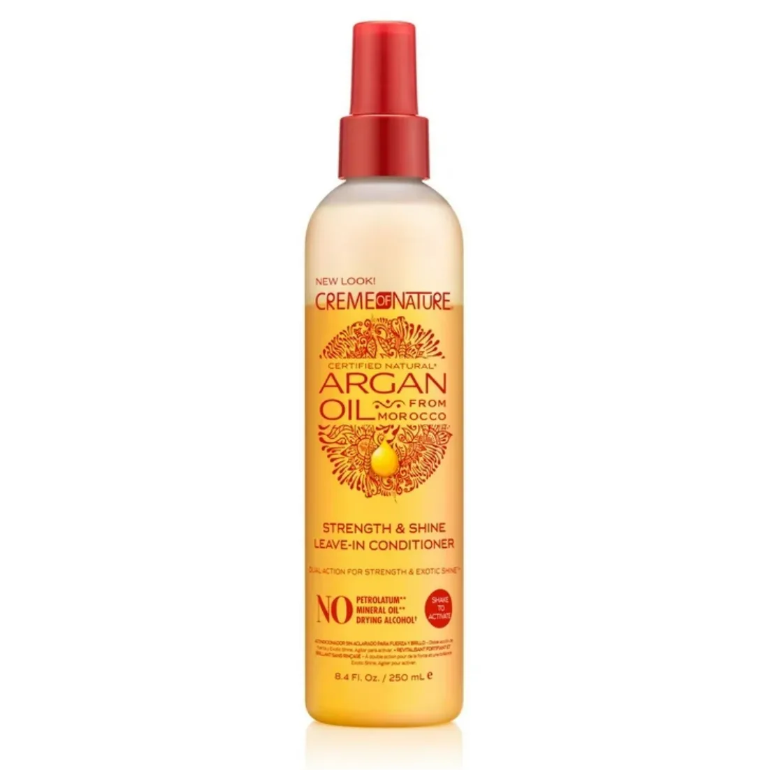 Creme of Nature Argan oil strength & shine leave-in conditioner