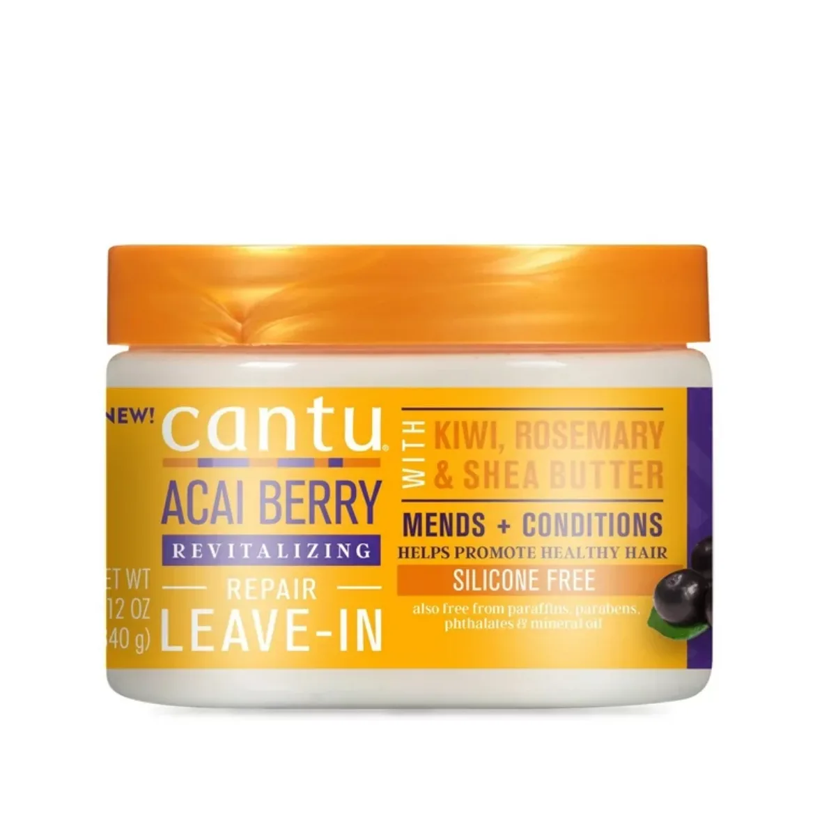 Cantu Açaí Berry Revitalizing Leave-In Conditioner -12oz