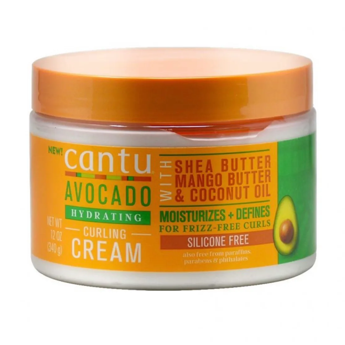 Cantu Avocado Hydrating Curling Cream – 12 oz