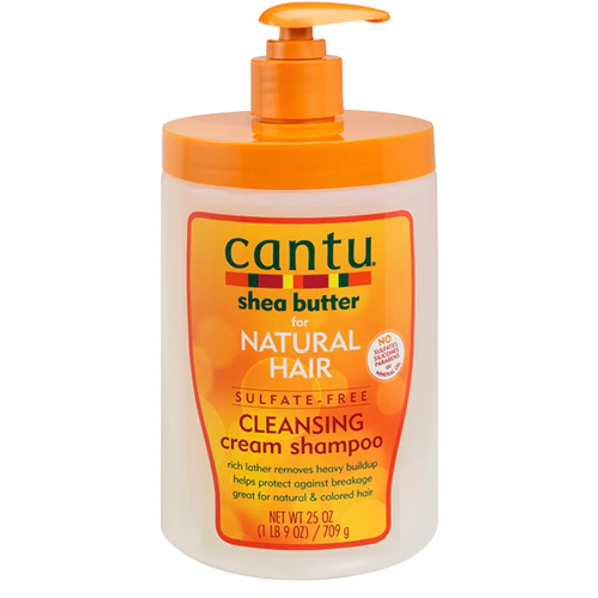 Cantu For Natural Hair Sulfate-Free Cleansing Cream Shampoo – 25 fl oz