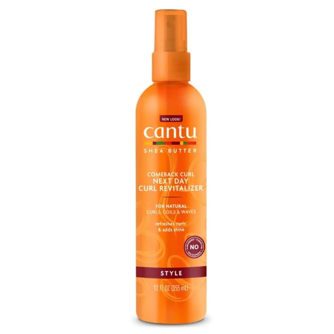 Cantu For Natural Hair Comeback Curl Next Day Curl Revitalizer – 12 oz
