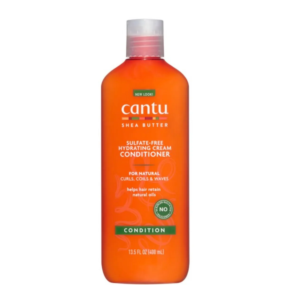 Cantu shea butter sulfate-free hydrating cream conditioner for natural curls coils 13.5 oz