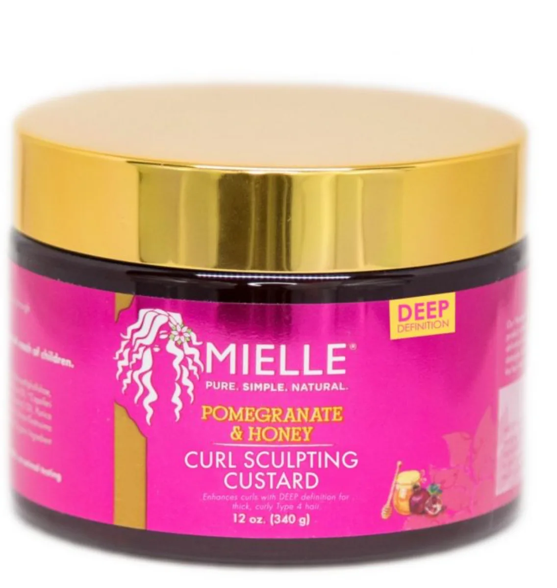 Mielle pomegrante & honey curl sculpting custard 12oz