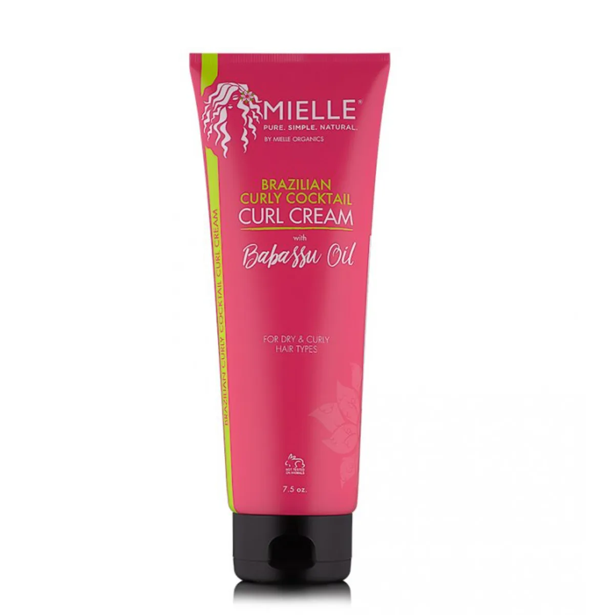 Mielle organics babassu brazilian curly coctail curl cream 7.5 oz
