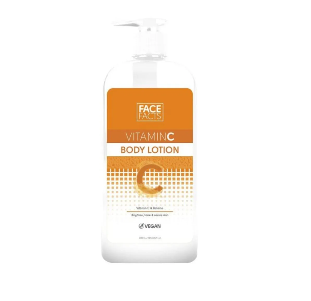 Face facts vitamin c body lotion -400ml/13.35ml