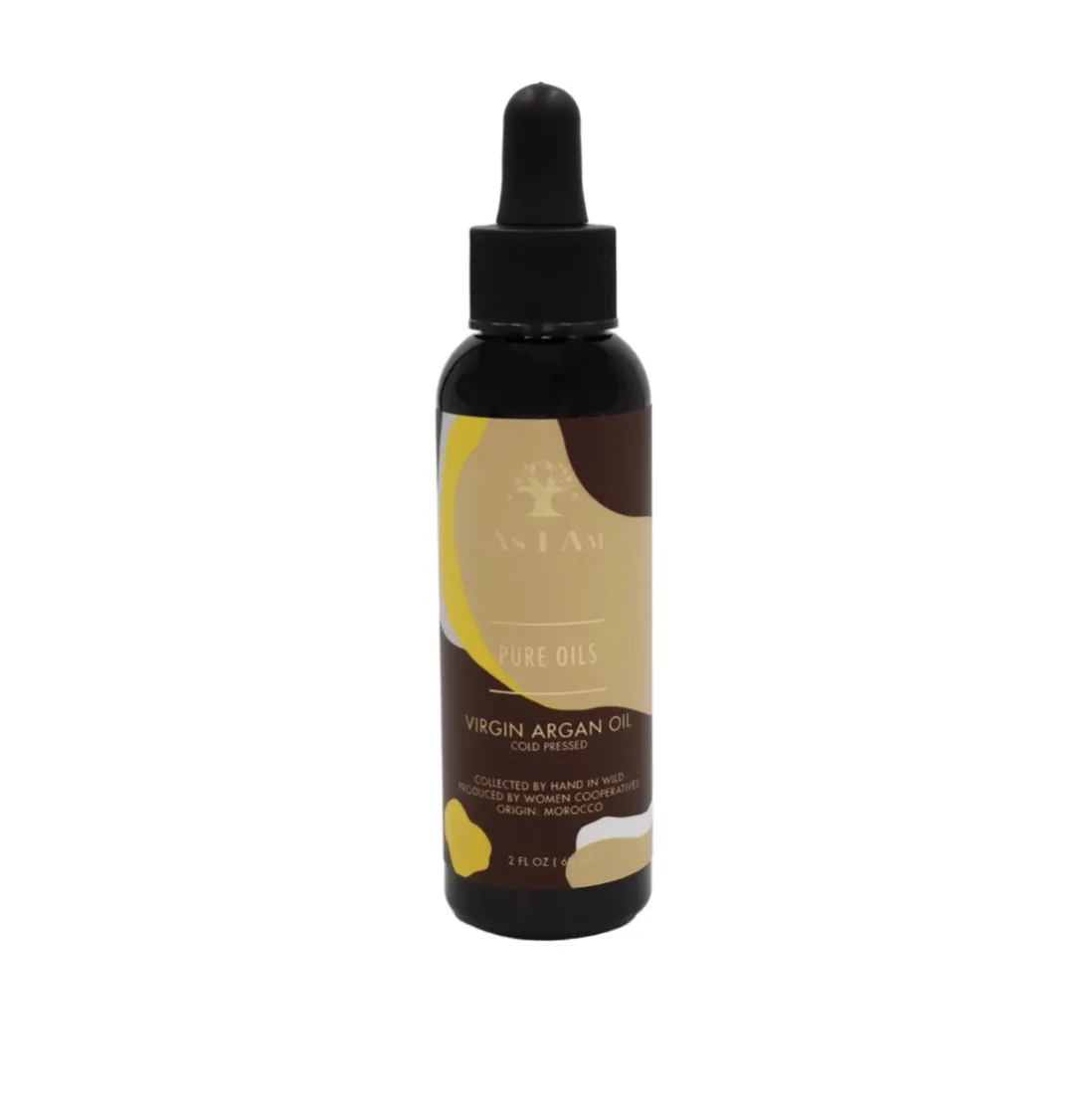 As I am pure oils virgin argan oil cold pressed 2oz