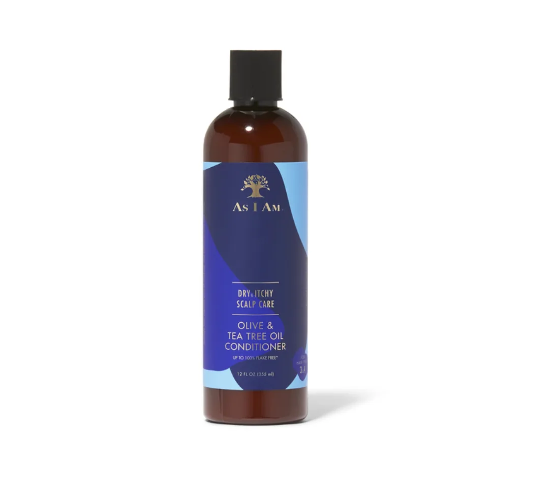 As I Am Olive & Tea Tree Oil Conditioner (Dry & Itchy Scalp Care) – 12 oz.