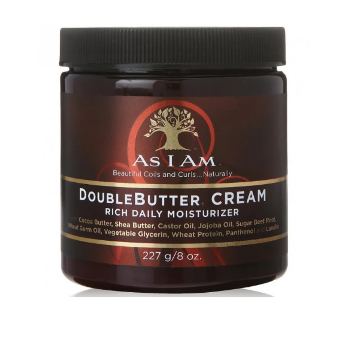 As I Am DoubleButter Cream Rich Daily Moisturizer-8oz
