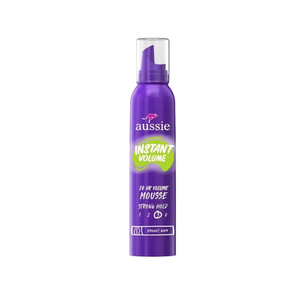 Aussie instant volume 24 hr volume mousse strong hold
