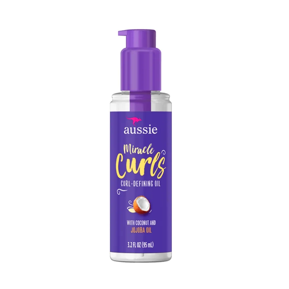 Aussie MIRACLE CURLS CURL DEFINING OIL – 95ml