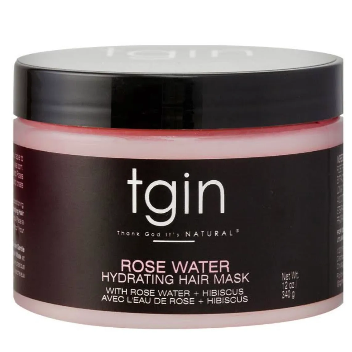 Tgin Rose Water Hydrating Hair Mask – 12oz