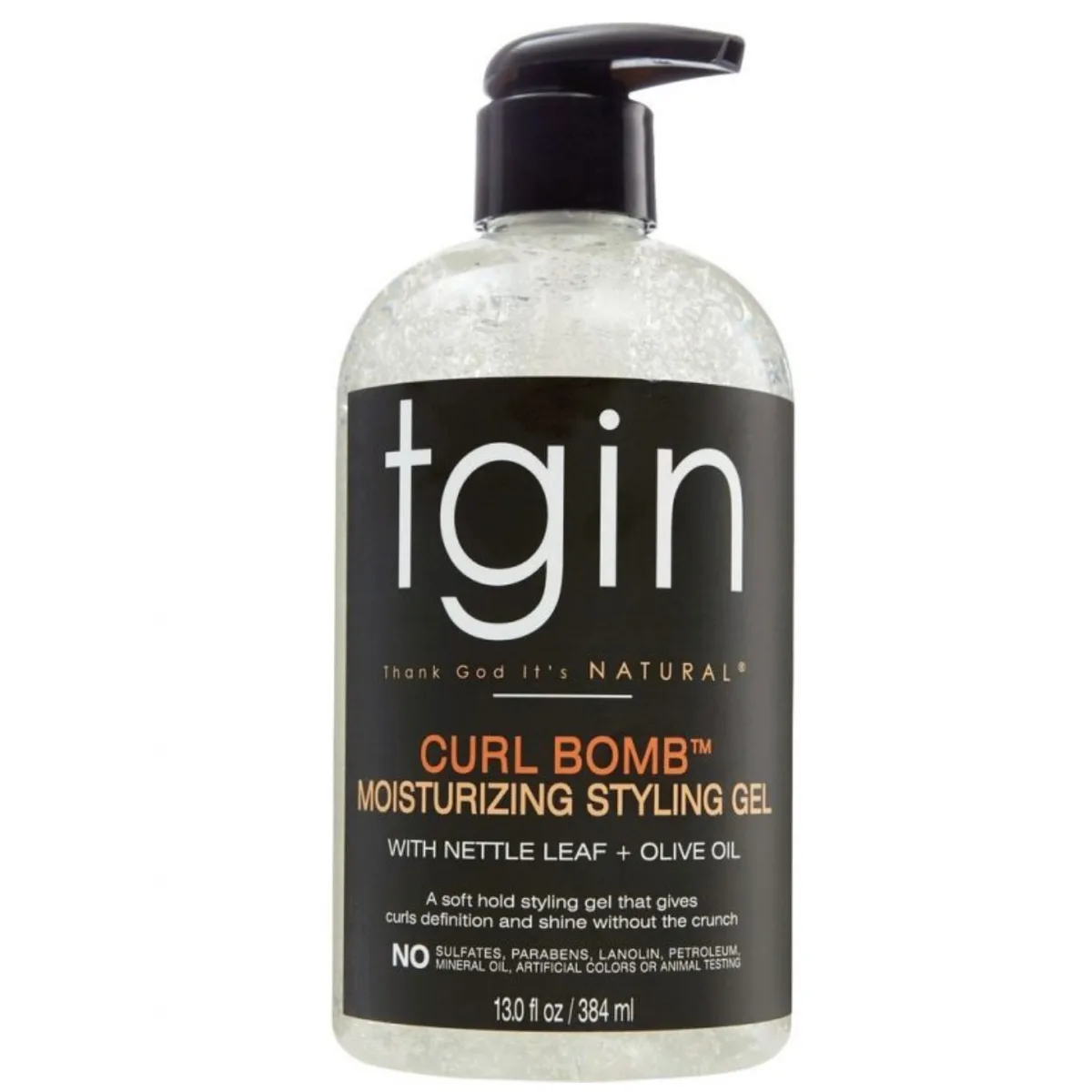TGIN Curl Bomb Moisturizing Styling Gel–13oz
