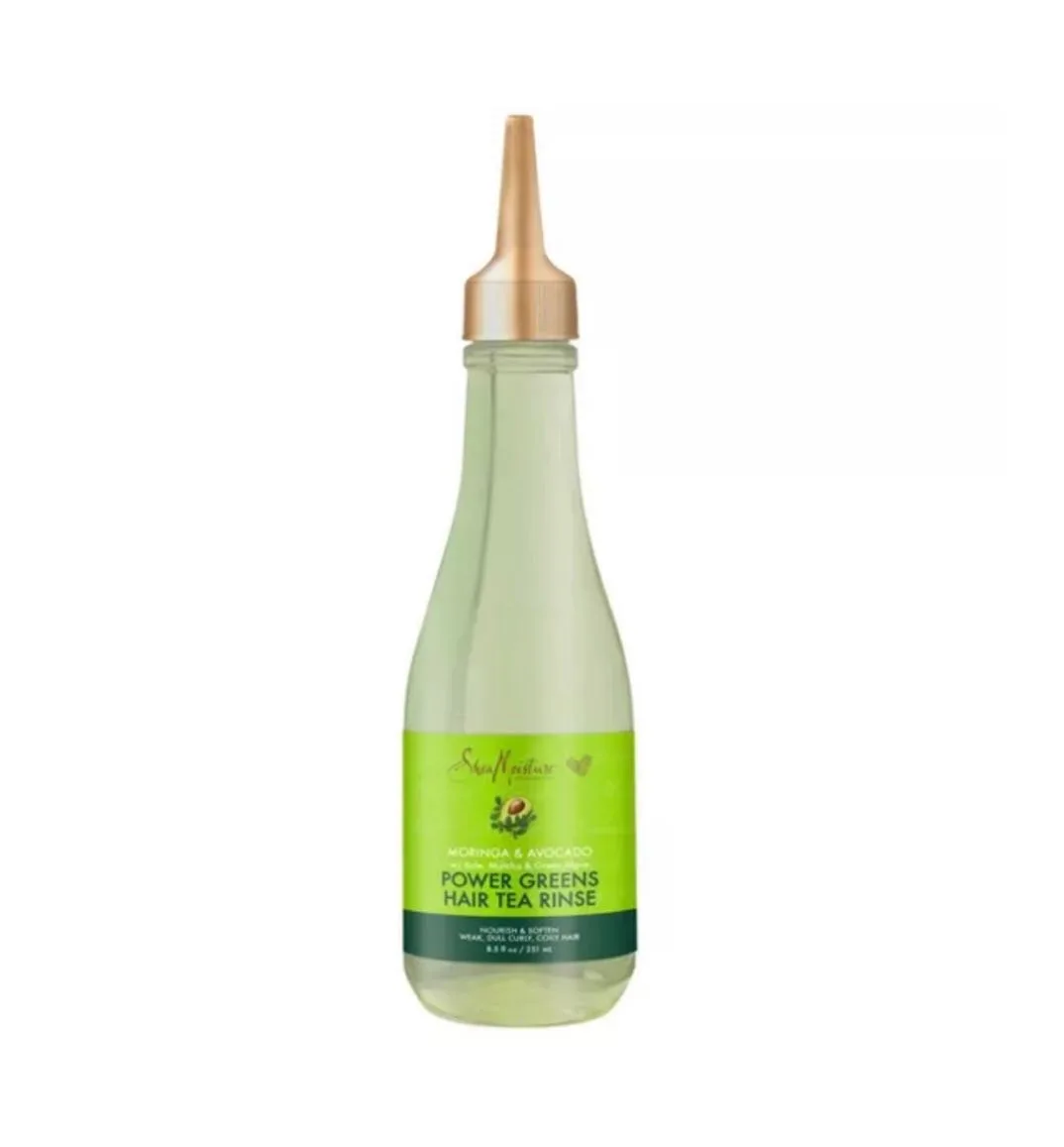 Shea moisture power greens hair tea rinse with moringa & Avocado- 8.50z