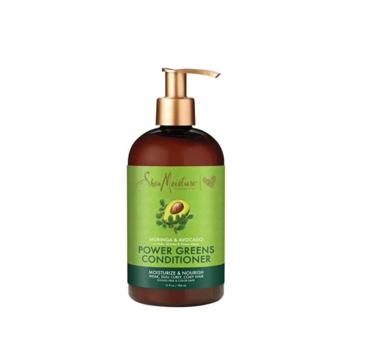SheaMoisture Power Greens Conditioner with Moringa & Avocado -13oz