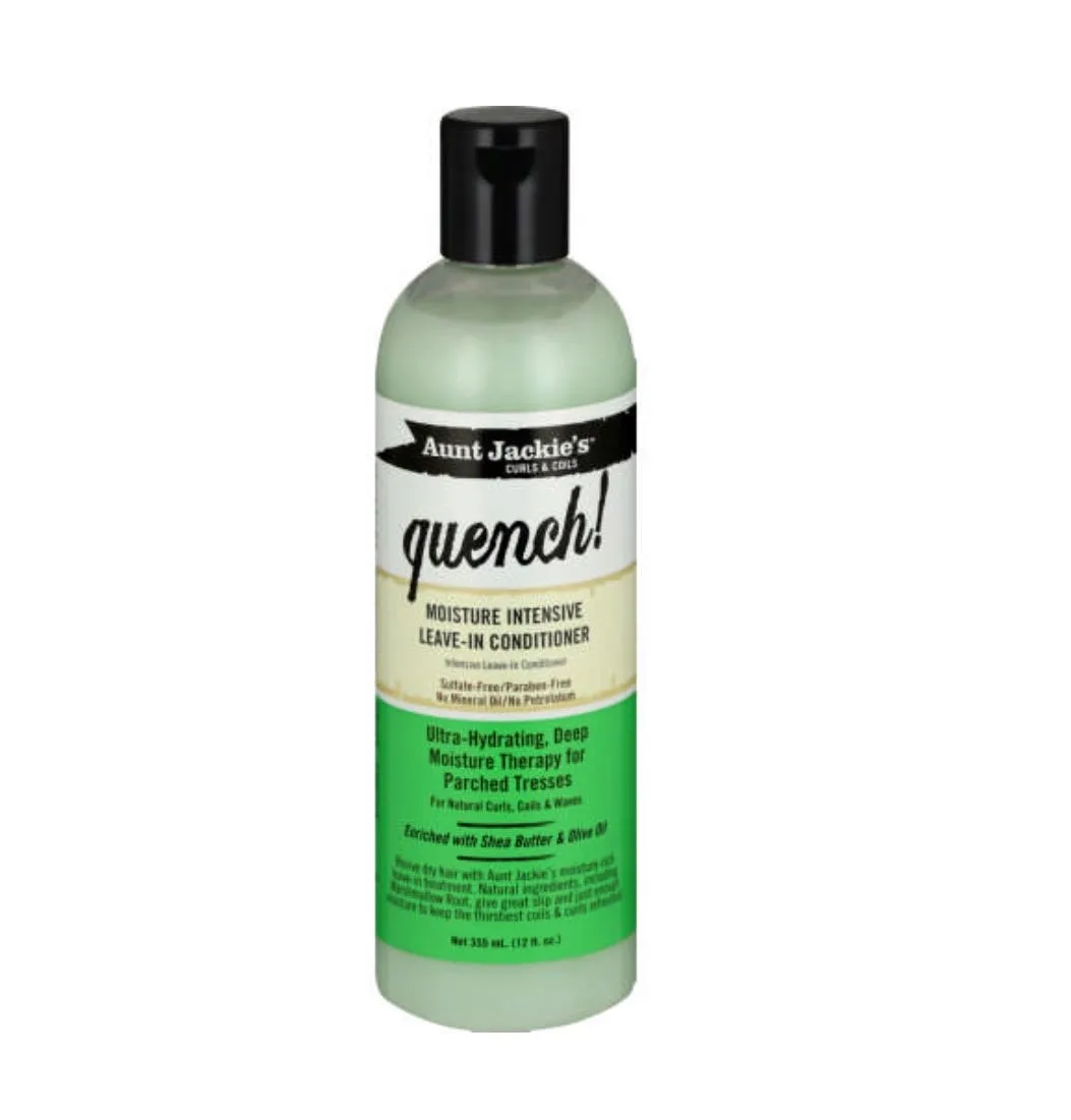 Aunt jackie's Quench! Moisture intensive leave-in conditioner-12oz