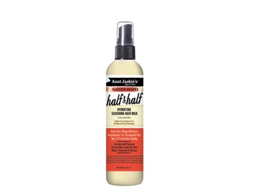 Aunt jackie's flaxseed half & half hydrating silkening hair milk-12oz