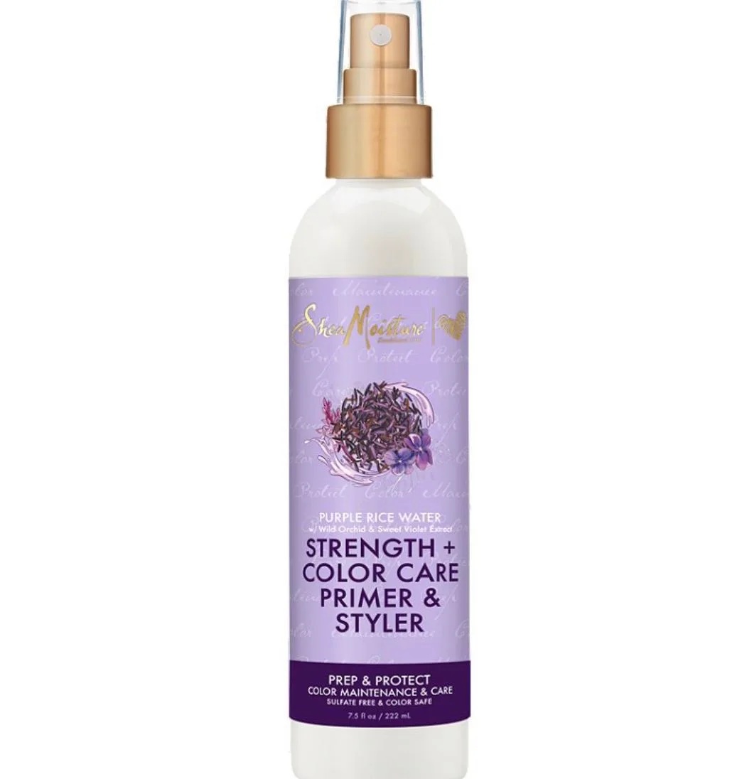 Shea moisture purple rice water strenght + color care primer & styler-7.5oz