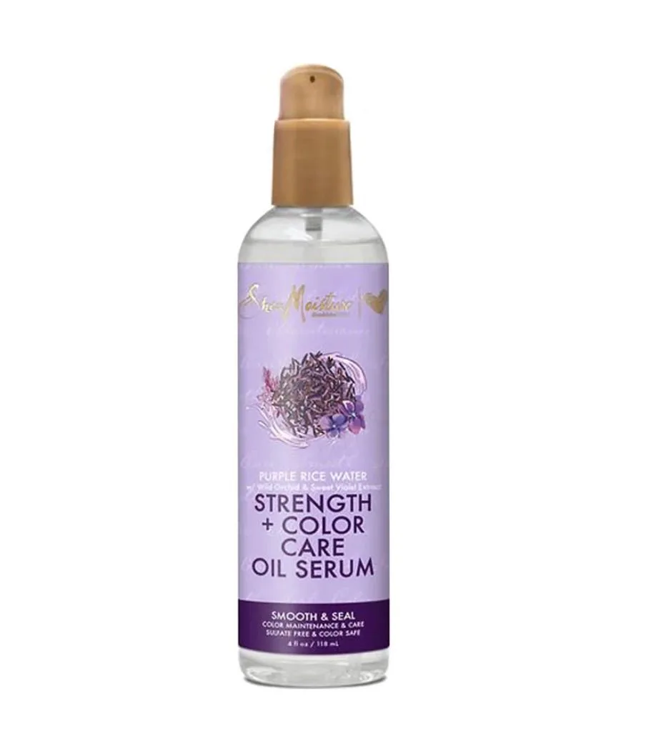 Shea moisture purple rice water strength + color care oil serum 4oz