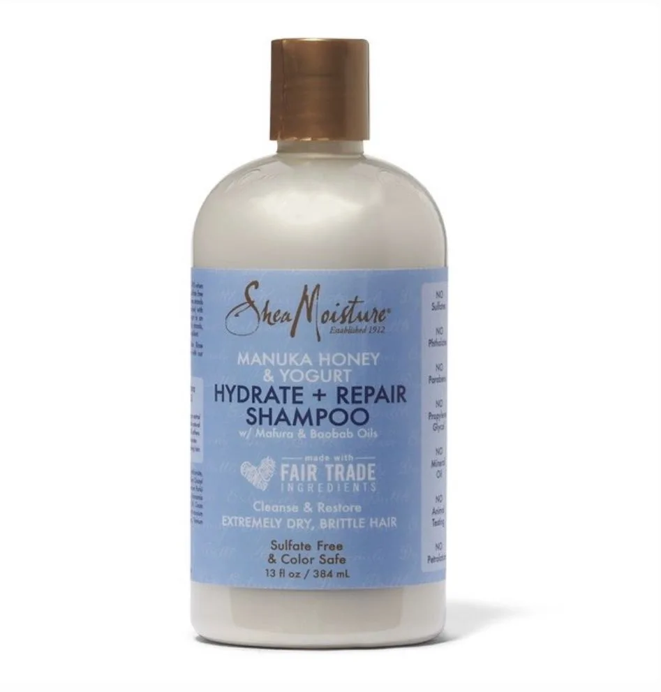 Shea moisture manuka honey & yogurt hydrate + repair shampoo 13 fl oz