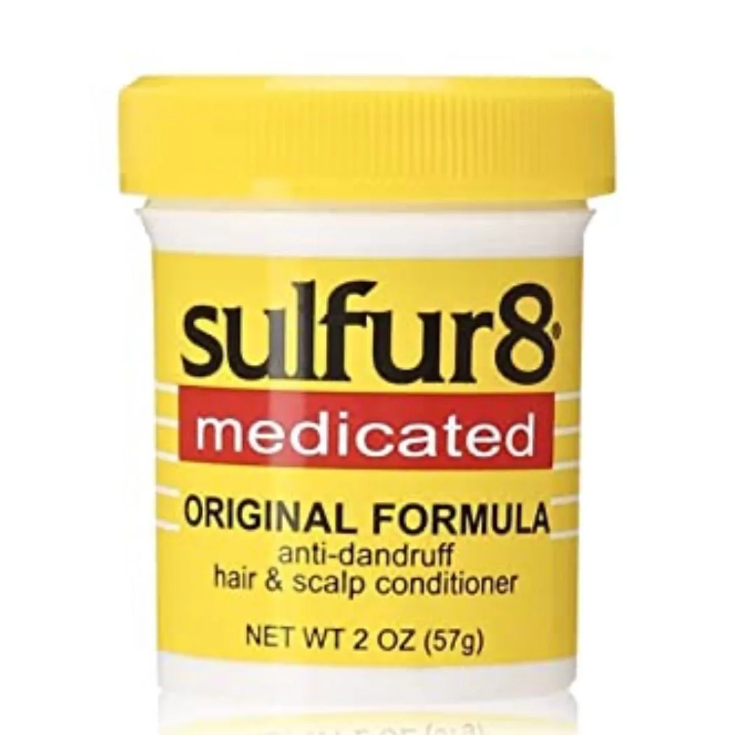 Sulfur8 original formula anti dandruff hair & scalp conditioner -2oz