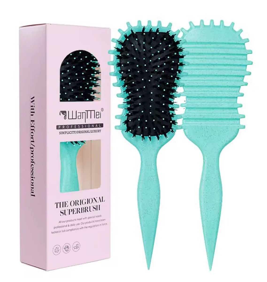 Bounce curl brush