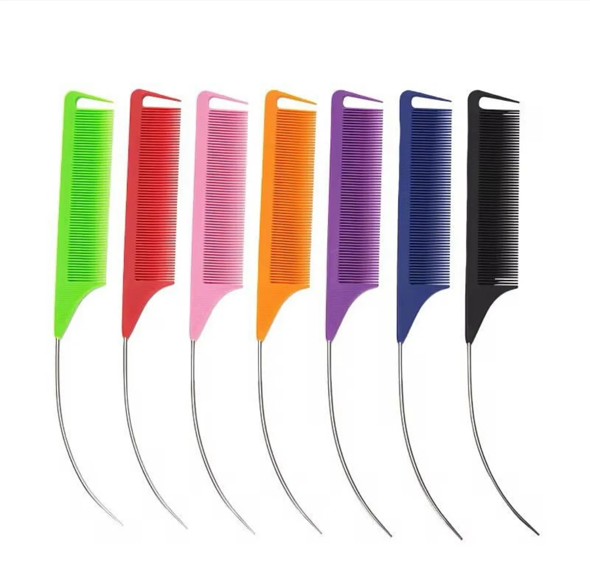 Curved Rat Tail Comb