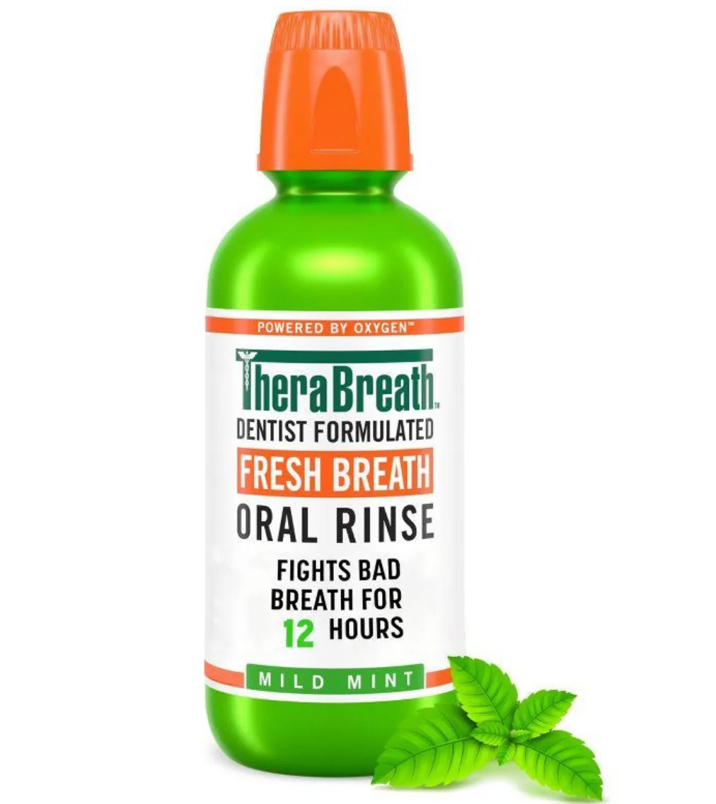 TheraBreath Mouth wash oral rinse -mild mint