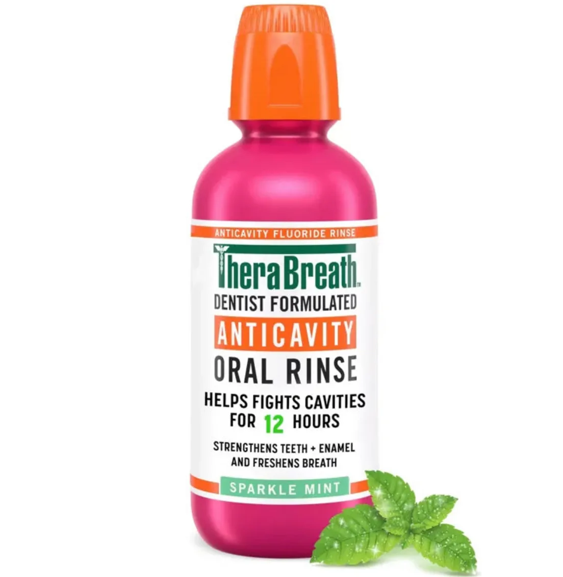 Therabreath Mouth Wash Oral rinse sparkling mint
