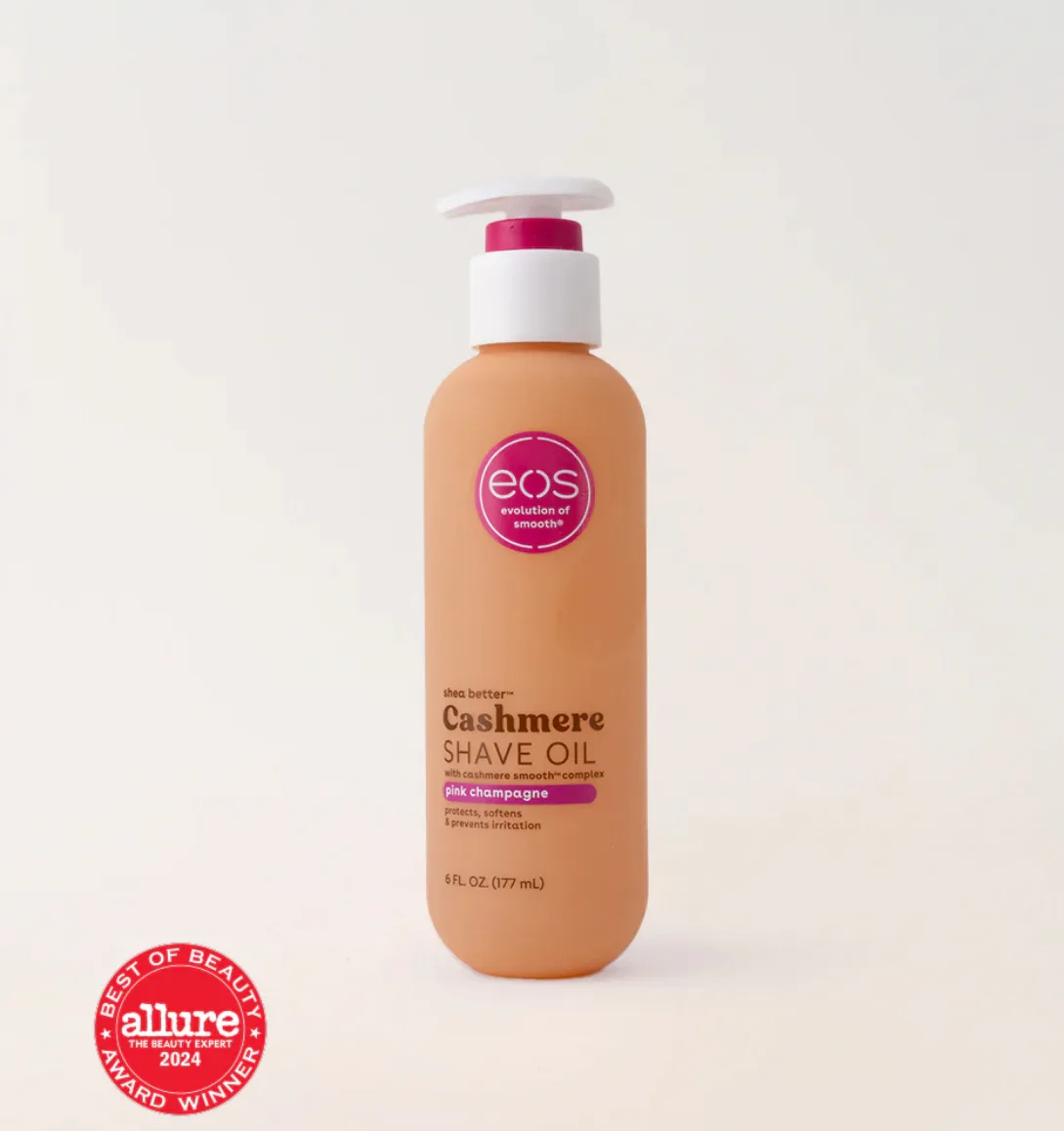 Eos cashmore shave oil pink champagne-6oz