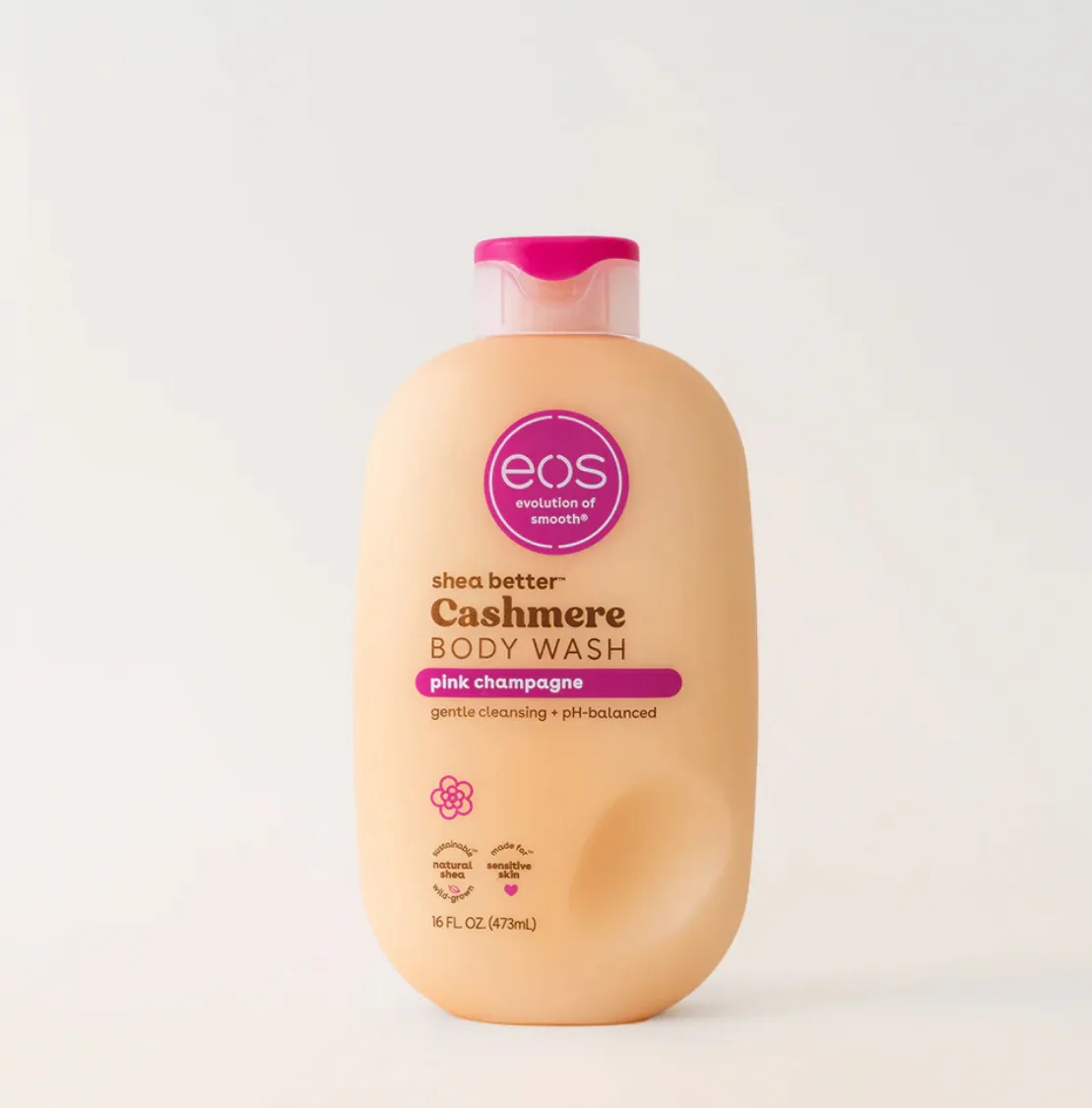 Eos shea butter cashmere body wash, pink champagne-16oz