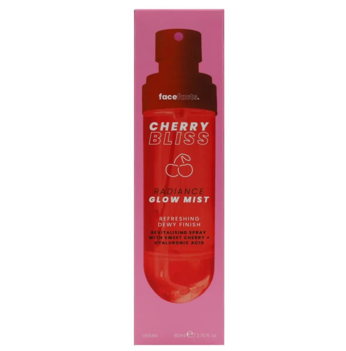 Face facts Cherry bliss radiance glow mist- 80ml