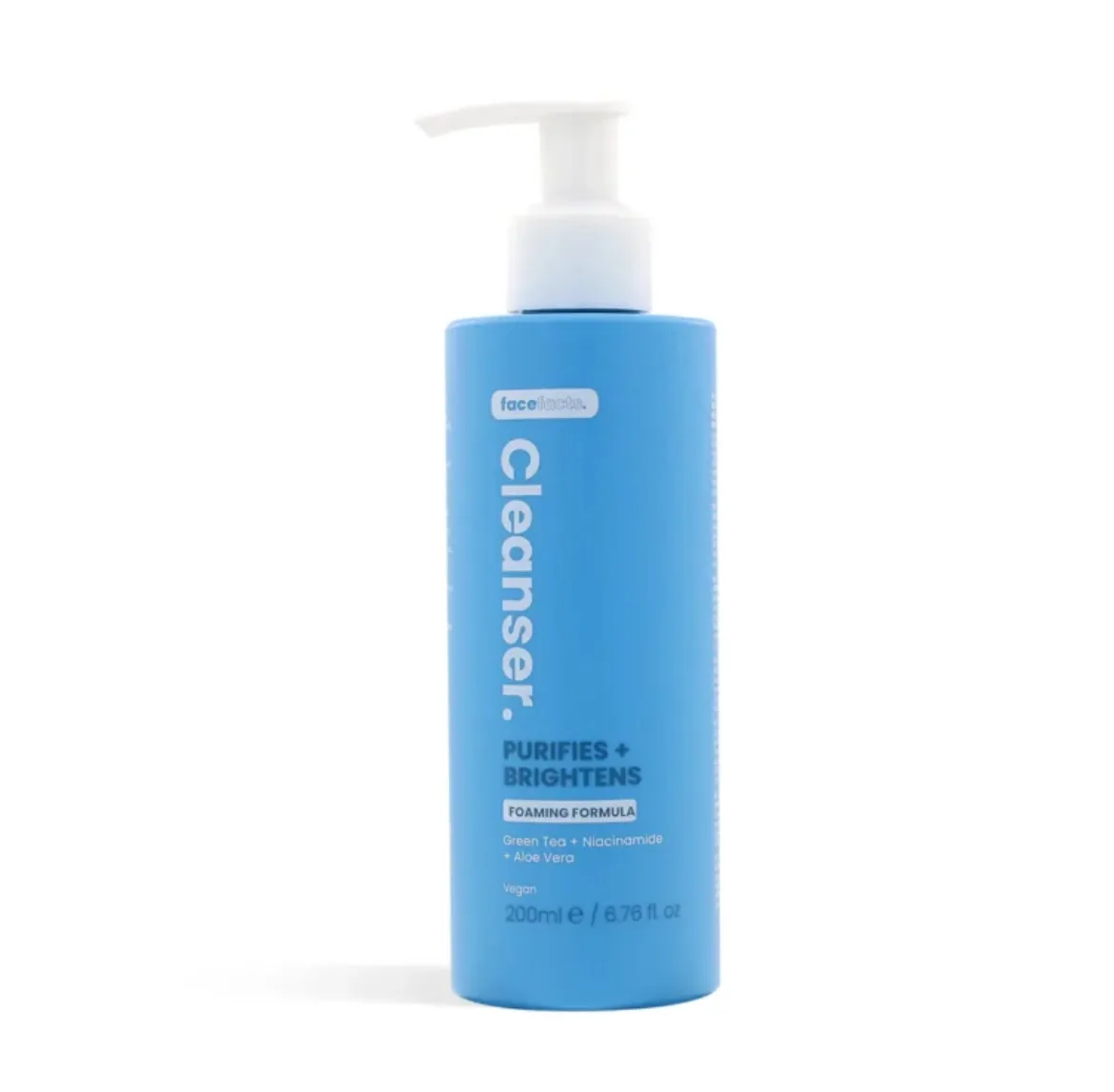 Face facts Niacinamide cleanser purfies + brightens- 200ml