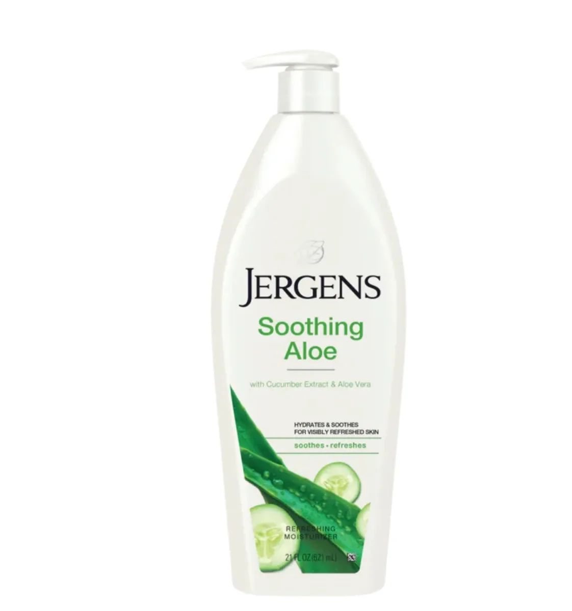 Jergens Soothing Aloe Refreshing Moisturizer - 21oz/621ml