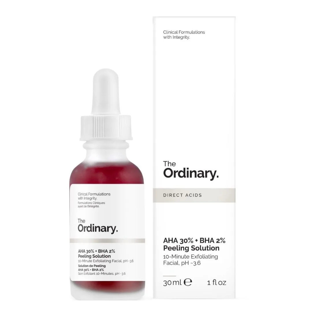 The ordinary AHA 30% BHA 2% peeling solution -30ml