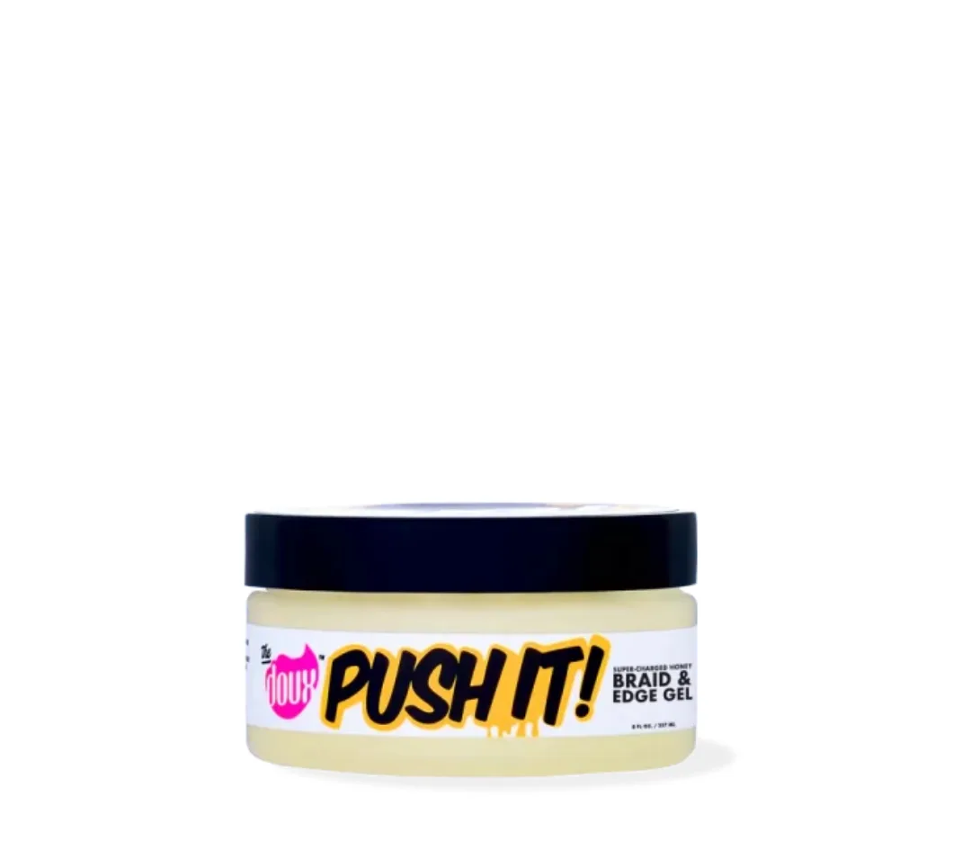 The Doux Bee Girl Push It Braid & Edge gel -8oz