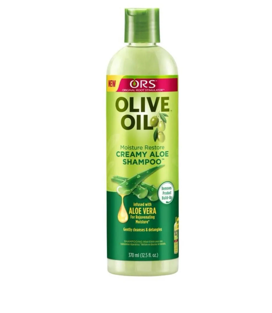 ORS Olive Oil Moisture restore creamy aloe shampoo-12.5oz