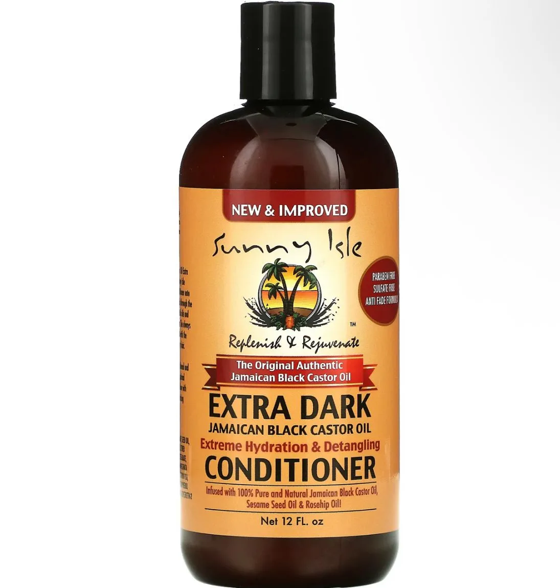 Sunny Isle Extra Dark Jamaican Black Castor Oil Conditioner - 12oz