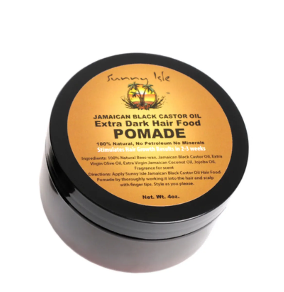 Sunny Isle Jamaican black castor oil extra dark hair food pomade - 4oz