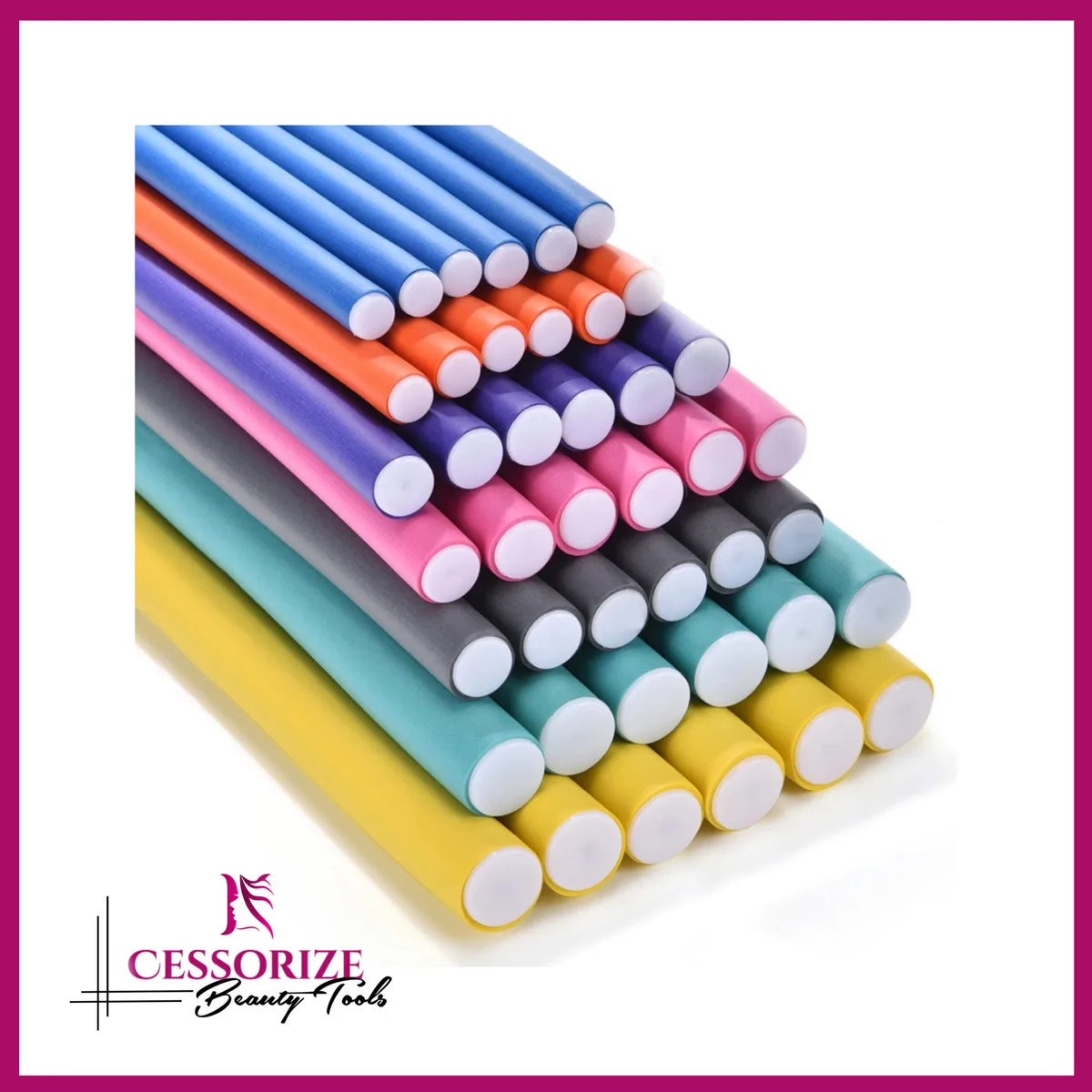 Flexible bending rollers -10pcs in 1