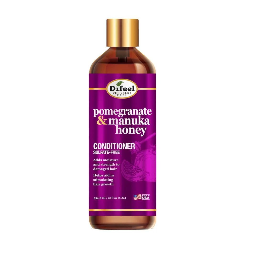 Difeel pomegranate & manuka honey conditioner -354ml/12oz