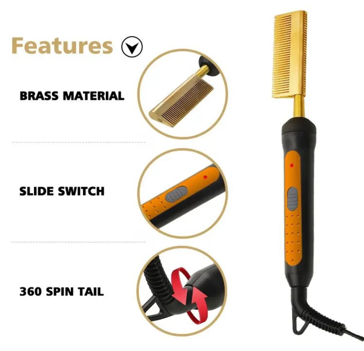 Sparkel Electric hot comb