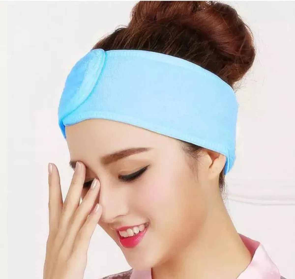 Towel Frontal band with velcro strip