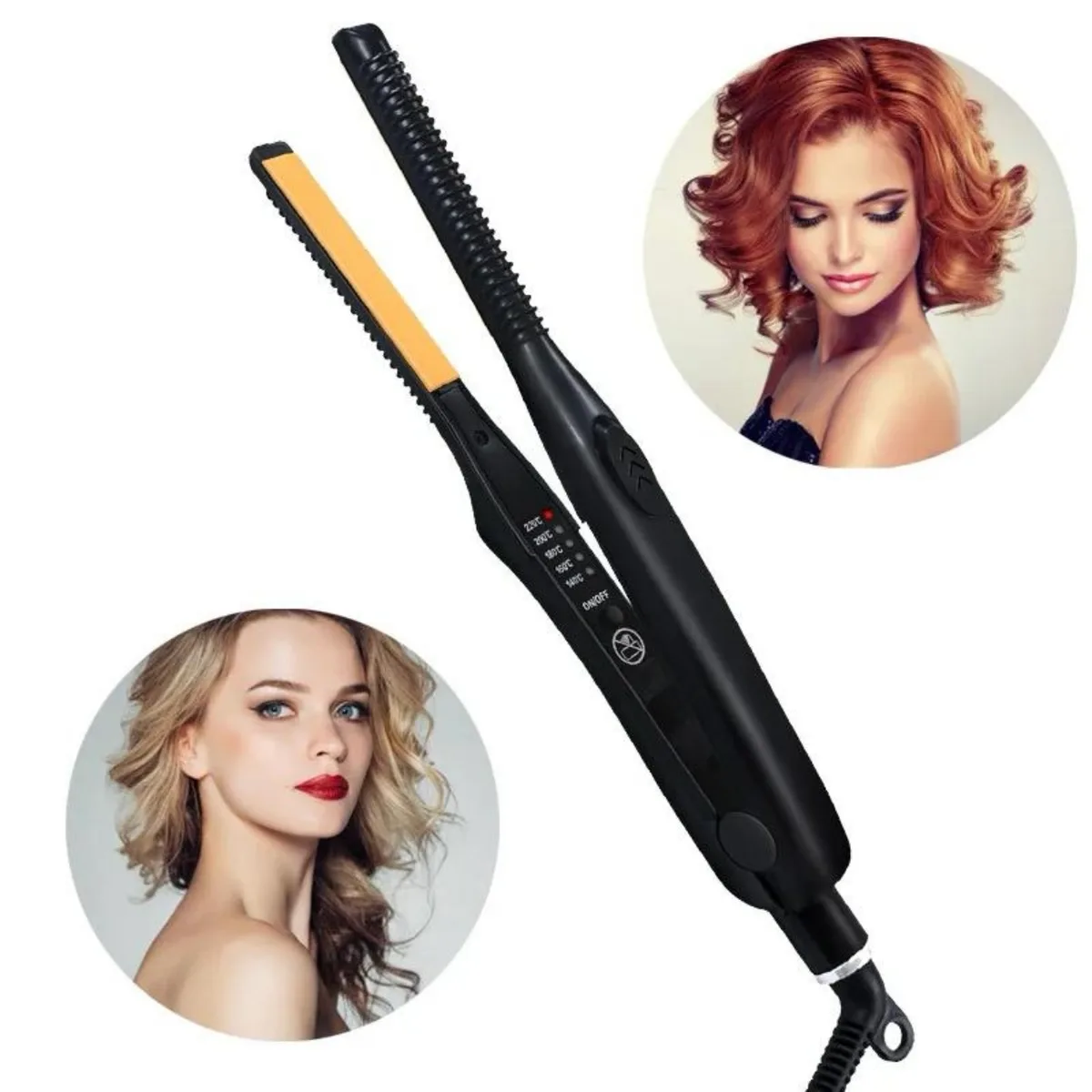 Pixie hair straightener