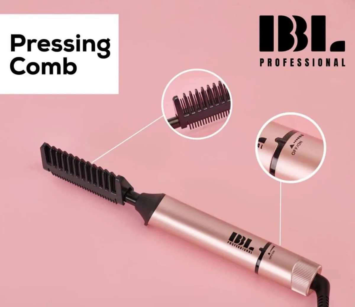 BBL Professional Pressing Comb