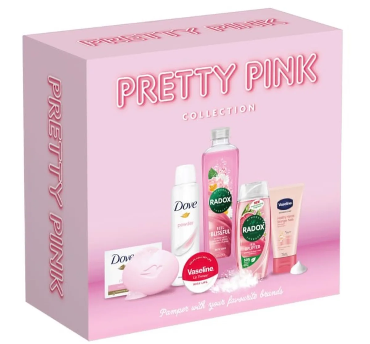 Dove Pretty pink collection