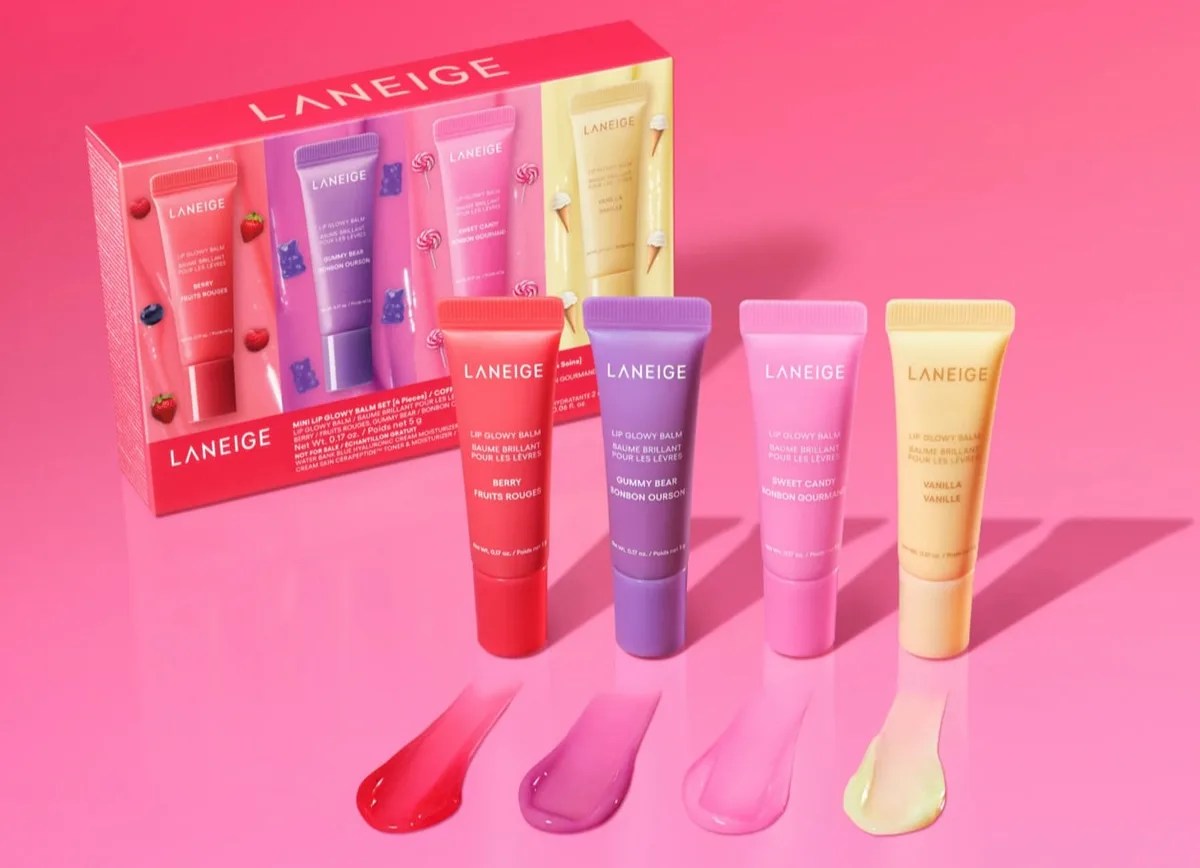 Laniege mini lip glowy balm set