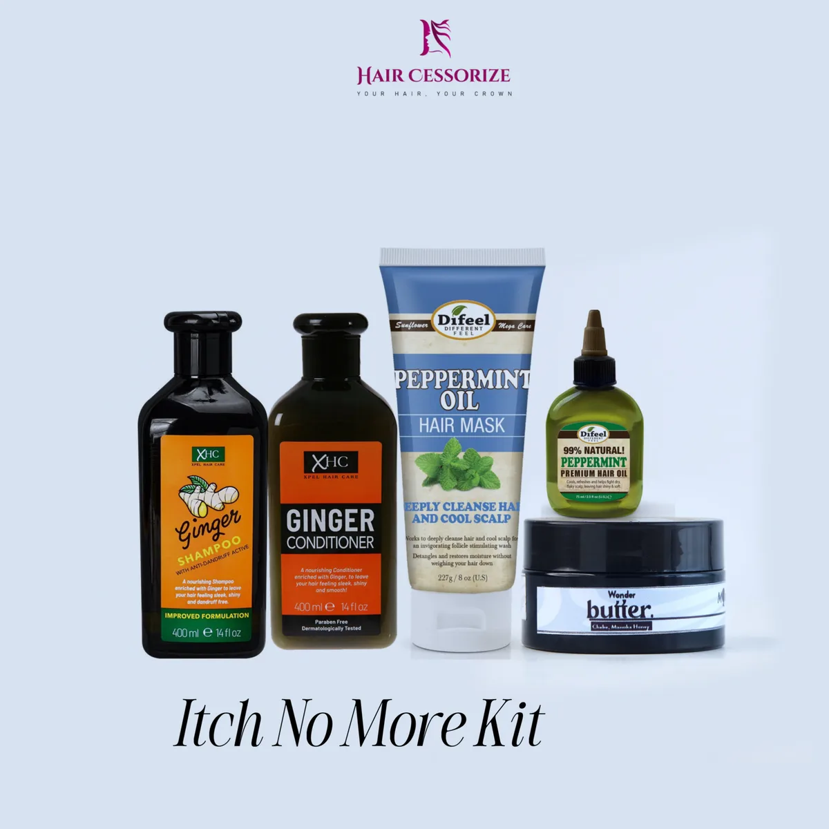 Itch No More kit of 5 - small set