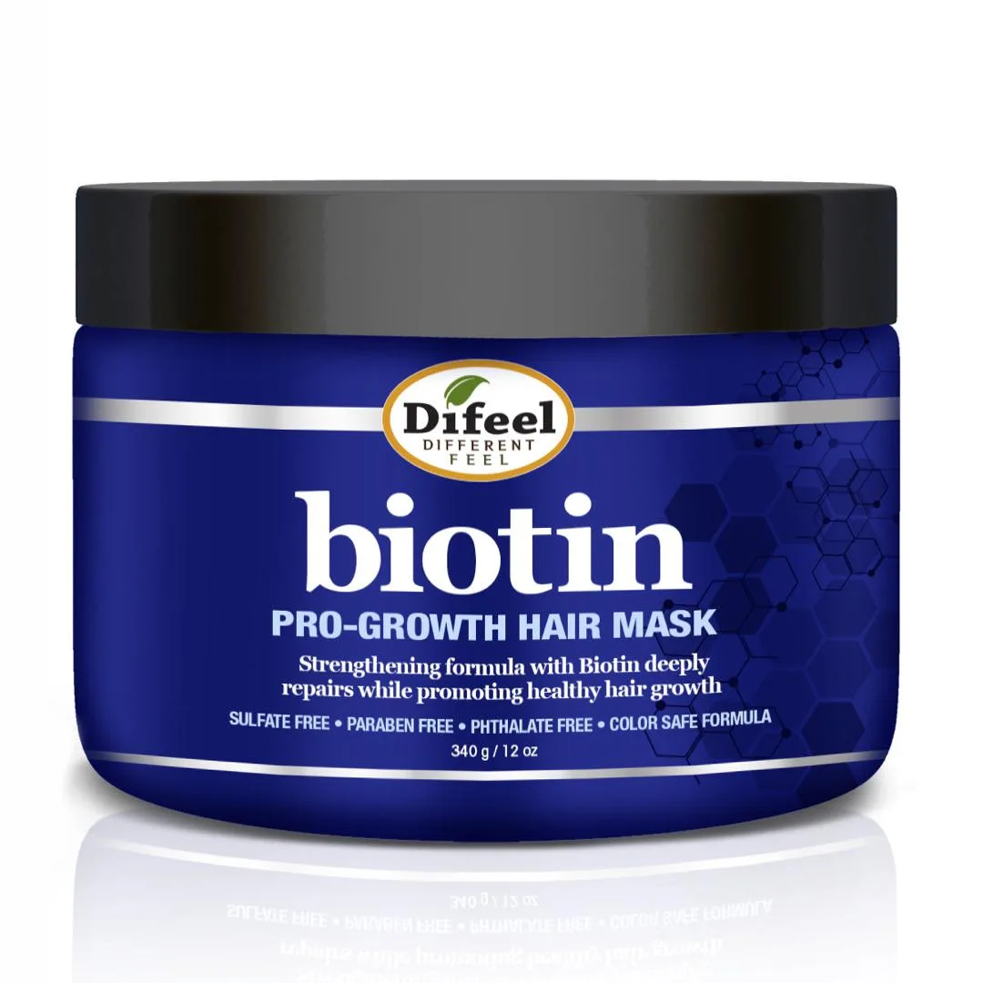 Difeel biotin pro-growth hair mask-340g